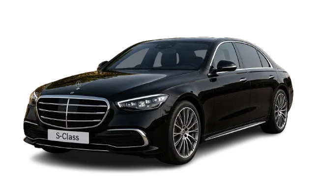 Mercedes-Benz S-Class First Class chauffeur car